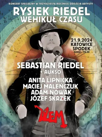 Katowice Wydarzenie Koncert "WEHIKUŁ CZASU" KONCERT SPECJALNY - SEBASTIAN RIEDEL i goście