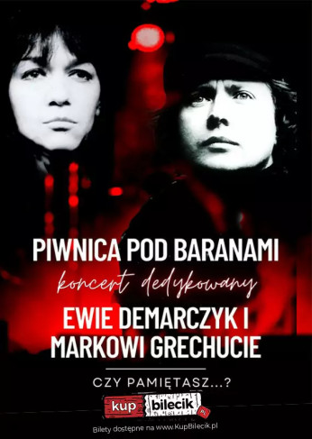 Katowice Wydarzenie Koncert Koncert dedykowany Ewie Demarczyk i Markowi Grechucie