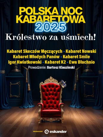 Katowice Wydarzenie Kabaret Polska Noc Kabaretowa 2025