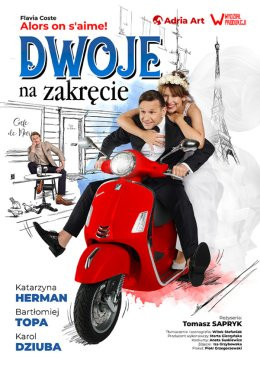 Katowice Wydarzenie Spektakl Dwoje na zakręcie - Herman, Topa i Dziuba w komedii teatralnej