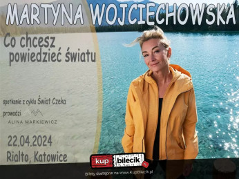 Katowice Wydarzenie Inne wydarzenie Spotkanie z cyklu "Świat Czeka" prowadzi Alina Markiewicz