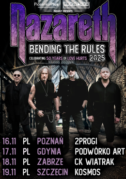 Zabrze Wydarzenie Koncert Nazareth - Bending The Rules Tour 2025