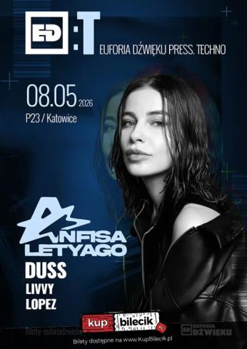 Katowice Wydarzenie Koncert ED:T - Euforia Dźwięku: Anfisa Letyago
