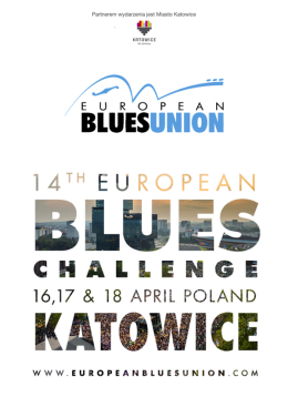 Katowice Wydarzenie Koncert European Blues Challenge - Katowice 2026