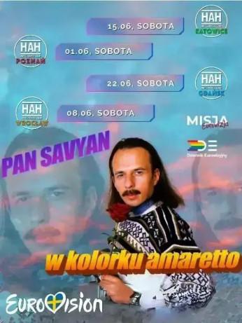 Katowice Wydarzenie Inne wydarzenie PAN SAVYAN - Poland HAH TOUR!